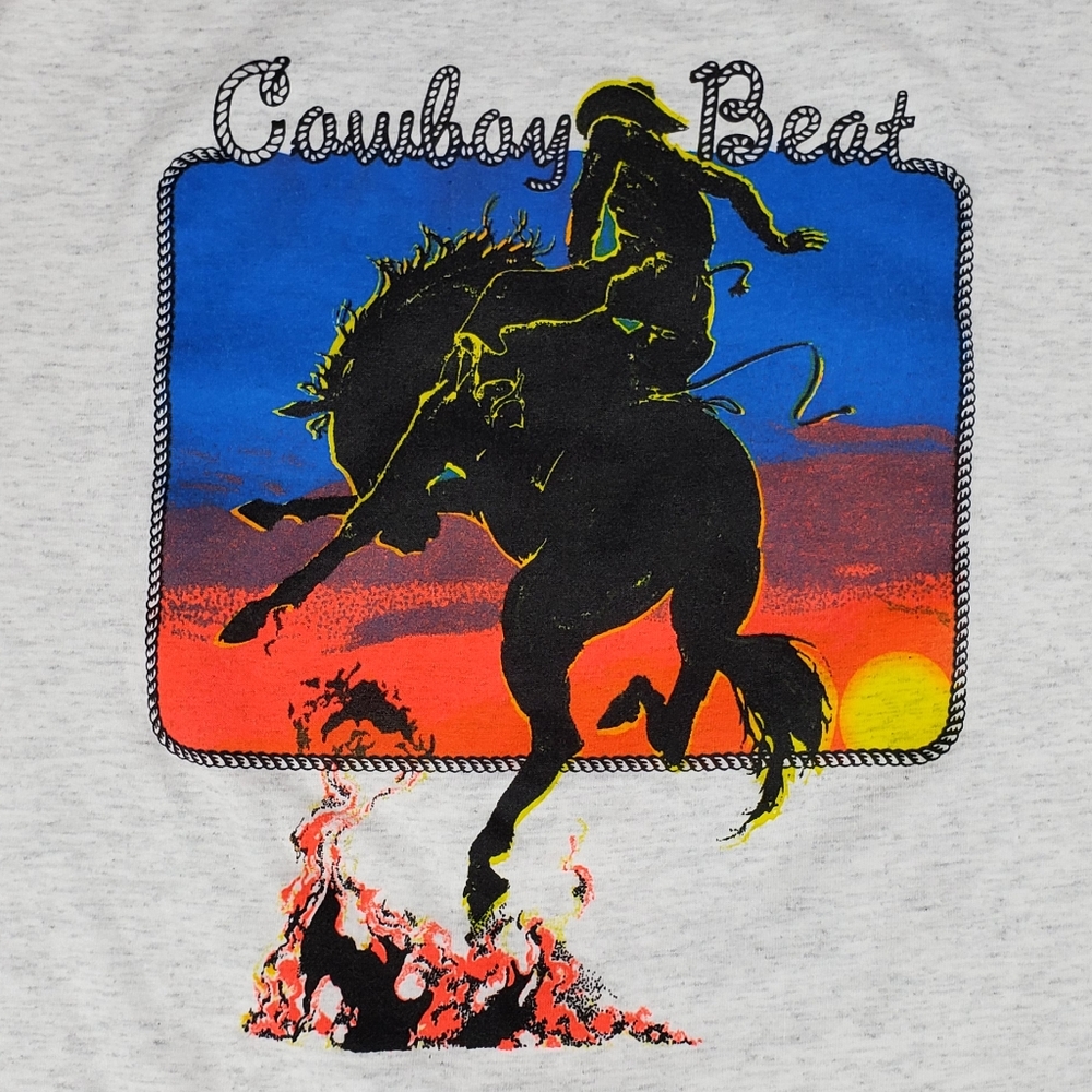 Vintage Bellamy Brothers Cowboy Beat Shirt Country Western